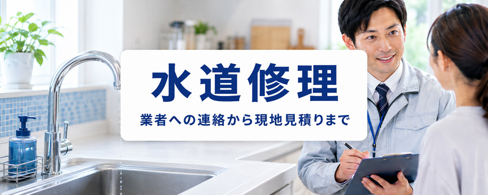 連絡から到着後の見積りまで